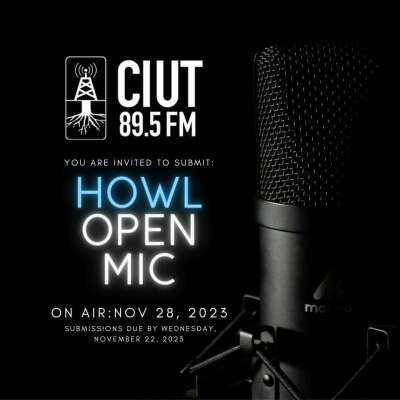 Poetry Open Mic on HOWL - CIUT 89.5FM
